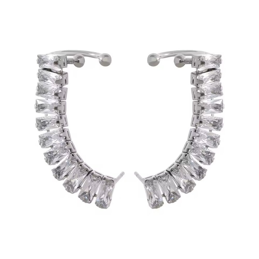 DIAMOND CUFF EARRINGS